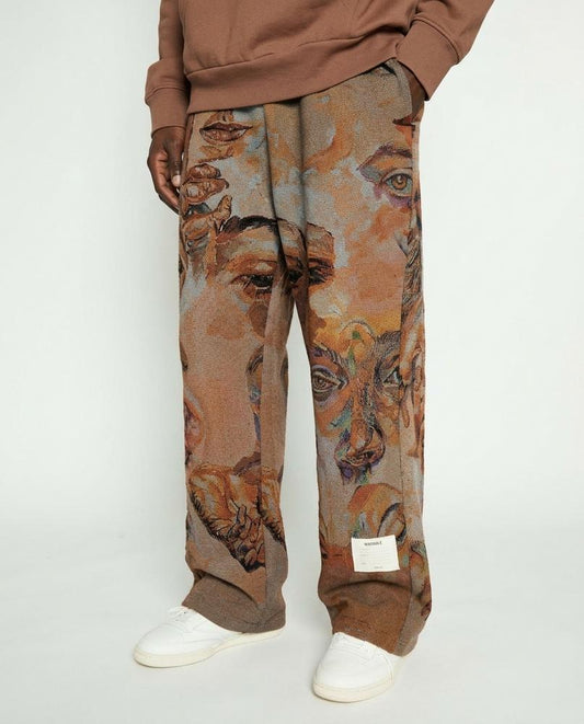 REI-Outlet24 - Vihal | Tapestry-Woven Straight-Leg Pants Unisex
