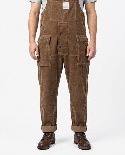 REI-Outlet24 - Ellen | Corduroy Loose-Fit Overalls Men