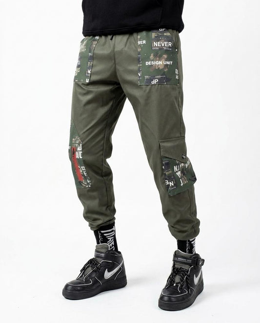 REI-Outlet24 - Saran | Patched Cargo-Style Pants Men