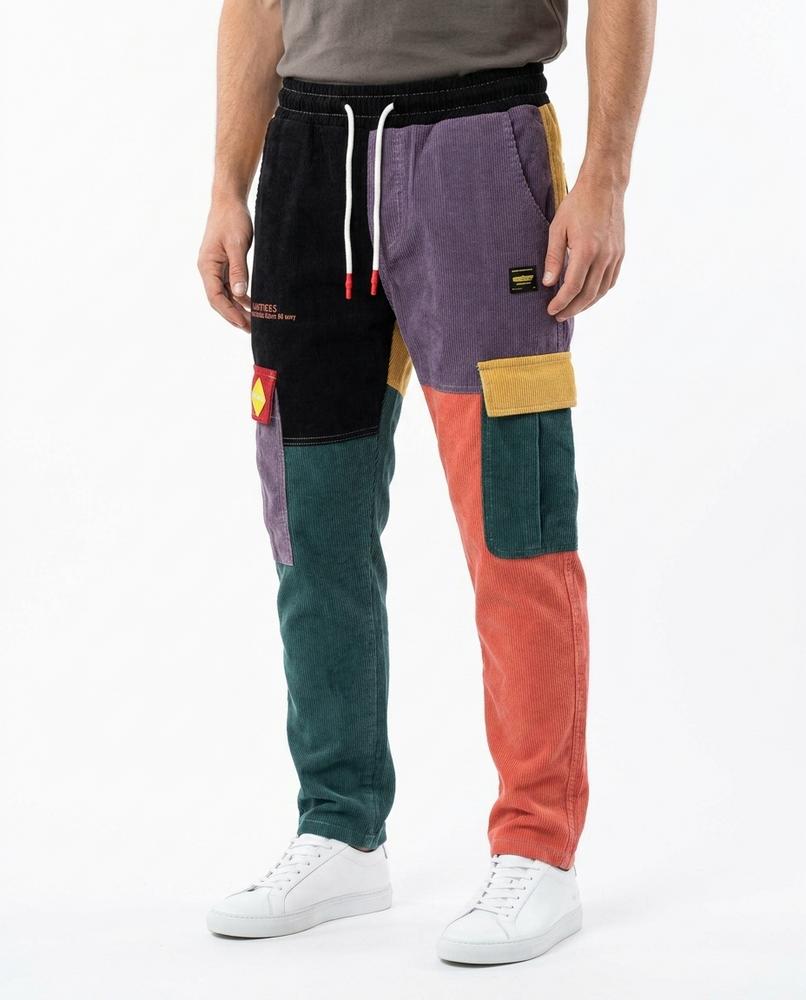 REI-Outlet24 - Lasen | Patchwork Corduroy Pants Men
