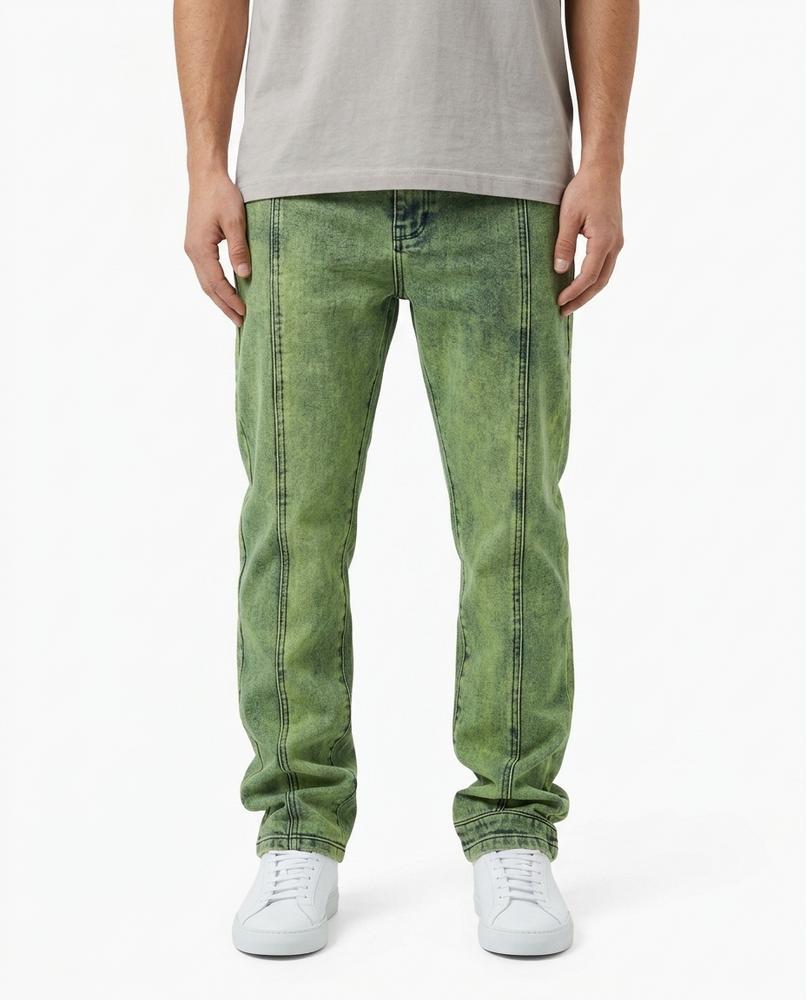 REI-Outlet24 - Zevin | Acid-Washed Straight-Cut Pants Men