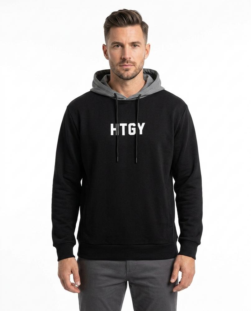 REI-Outlet24 - Nolor | Pullover Contrast-Hood Hoodie Men